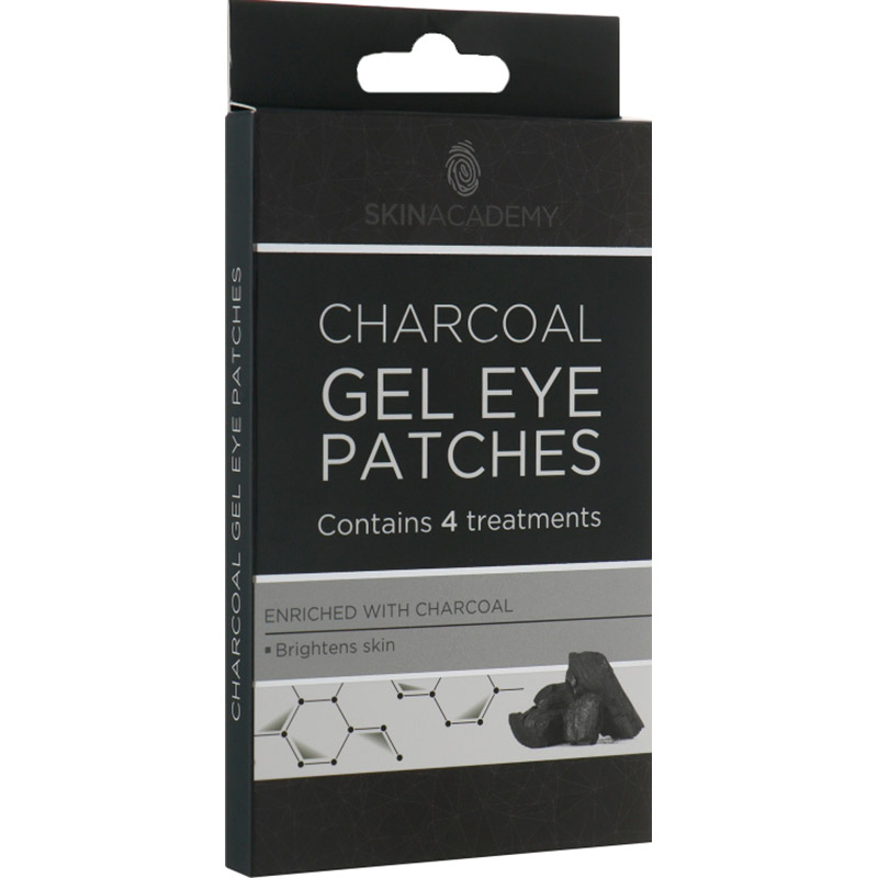 

Патчи под глаза Skin Academy Charcoal гелевые 4 пары (5031413912111), Патчі під очі гелеві Charcoal 4 пари