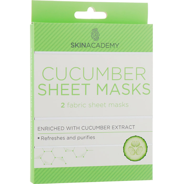 

Маска тканевая для лица Skin Academy Cucumber 0.45 г х 2 шт (5031413997132), Маска тканинна Cucumber 2шт
