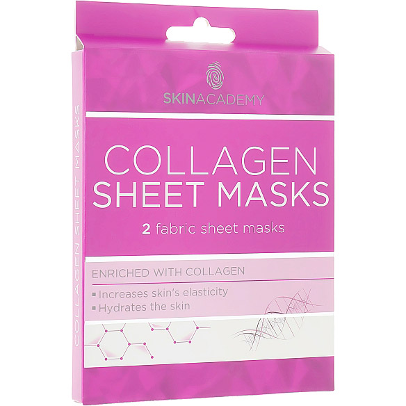 

Маска тканевая для лица Skin Academy Collagen Sheet Masks 2 шт (5031413987690), Маска тканинна Collagen 2шт