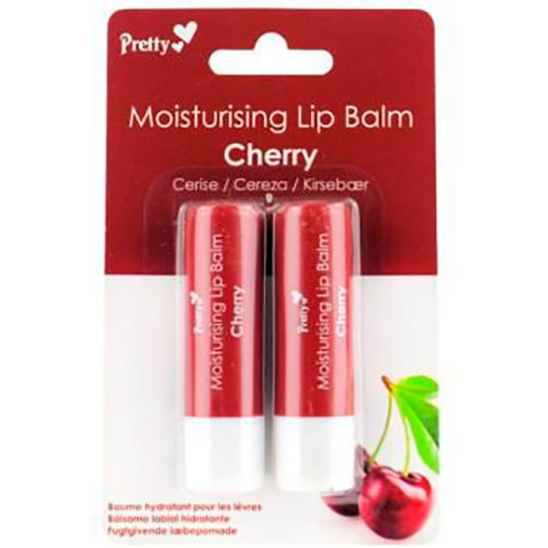 

Бальзам для губ Pretty Moisturising Cherry 4.3 мл х 2 шт (5031413991222), Бальзам для губ Cherry 2 шт