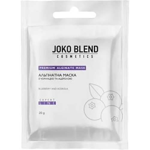 Маска для обличчя JOKO BLEND з чорницею і ацеролой 20 г (127872)