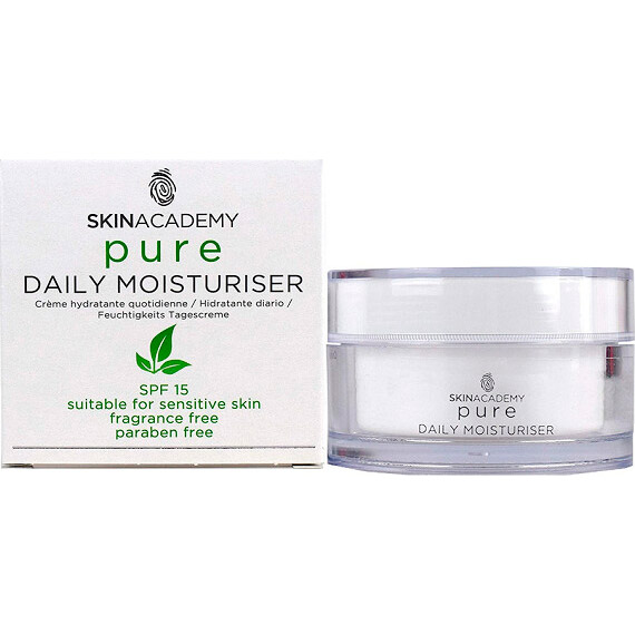 

Крем для лица Skin Academy Daily Moisturiser увлажняющий 50 мл (5031413989601), Pure Крем зволожуючий д/обличчя