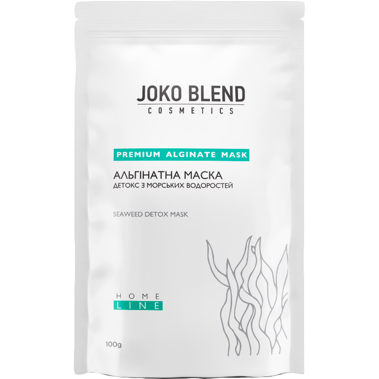 

Альгинатная маска детокс Joko Blend с морскими водорослями 100 г (543292), маска Детокс з морськими водоростями 100 г