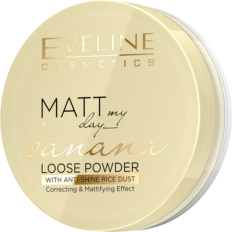 

Пудра компактная Eveline Matt My Day Loose Powder Banana (5901761980684), MATT MY DAY LOOSE POWDER