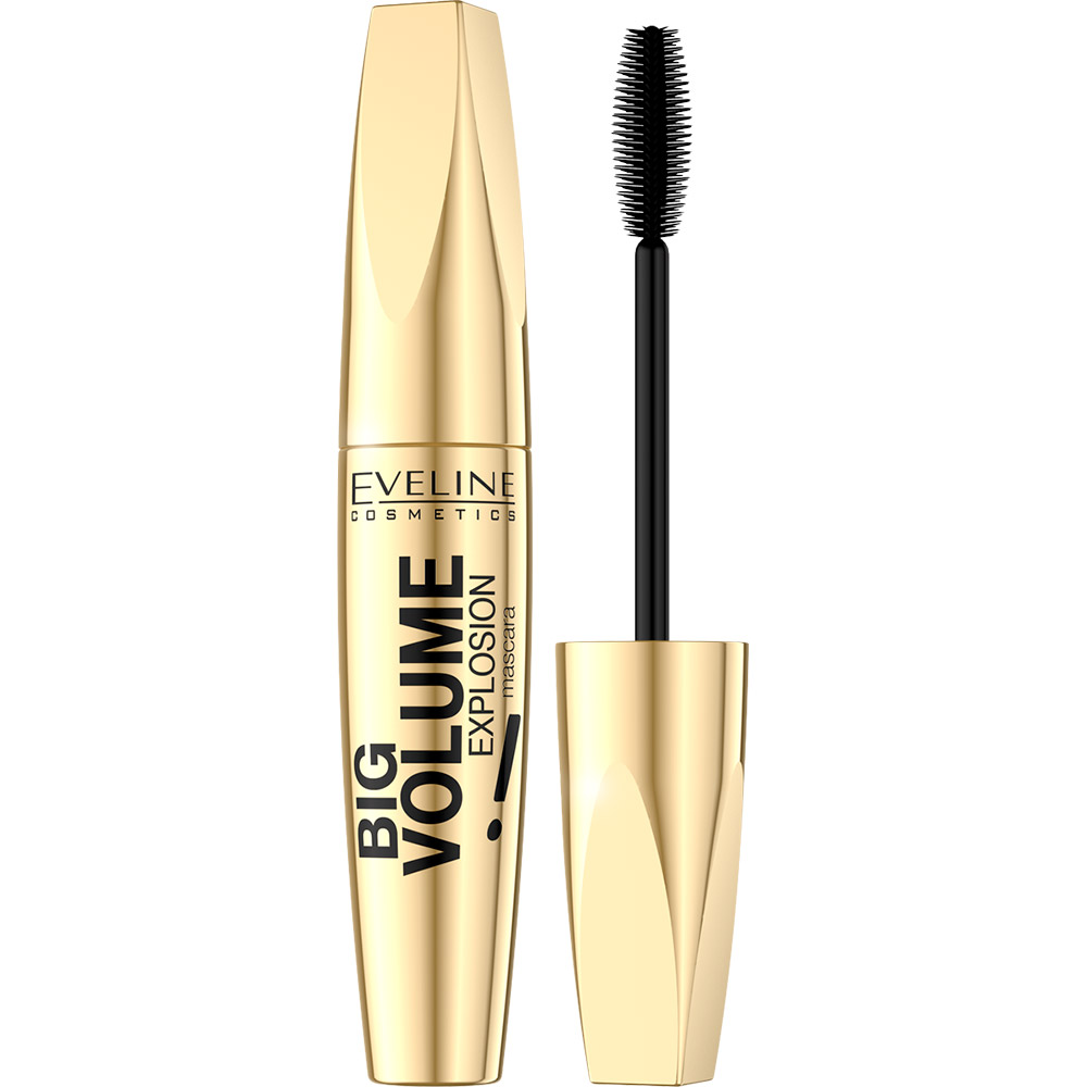 

Тушь для ресниц EVELINE COSMETICS Big Volume Explosion Черная 11 мл (5901761904413), Туш для вій BIG VOLUME EXPLOSION 11мл