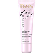 Хайлайтер для обличчя Eveline Highlight Glow And Go! Candy Glow 20 мл (5901761982589)