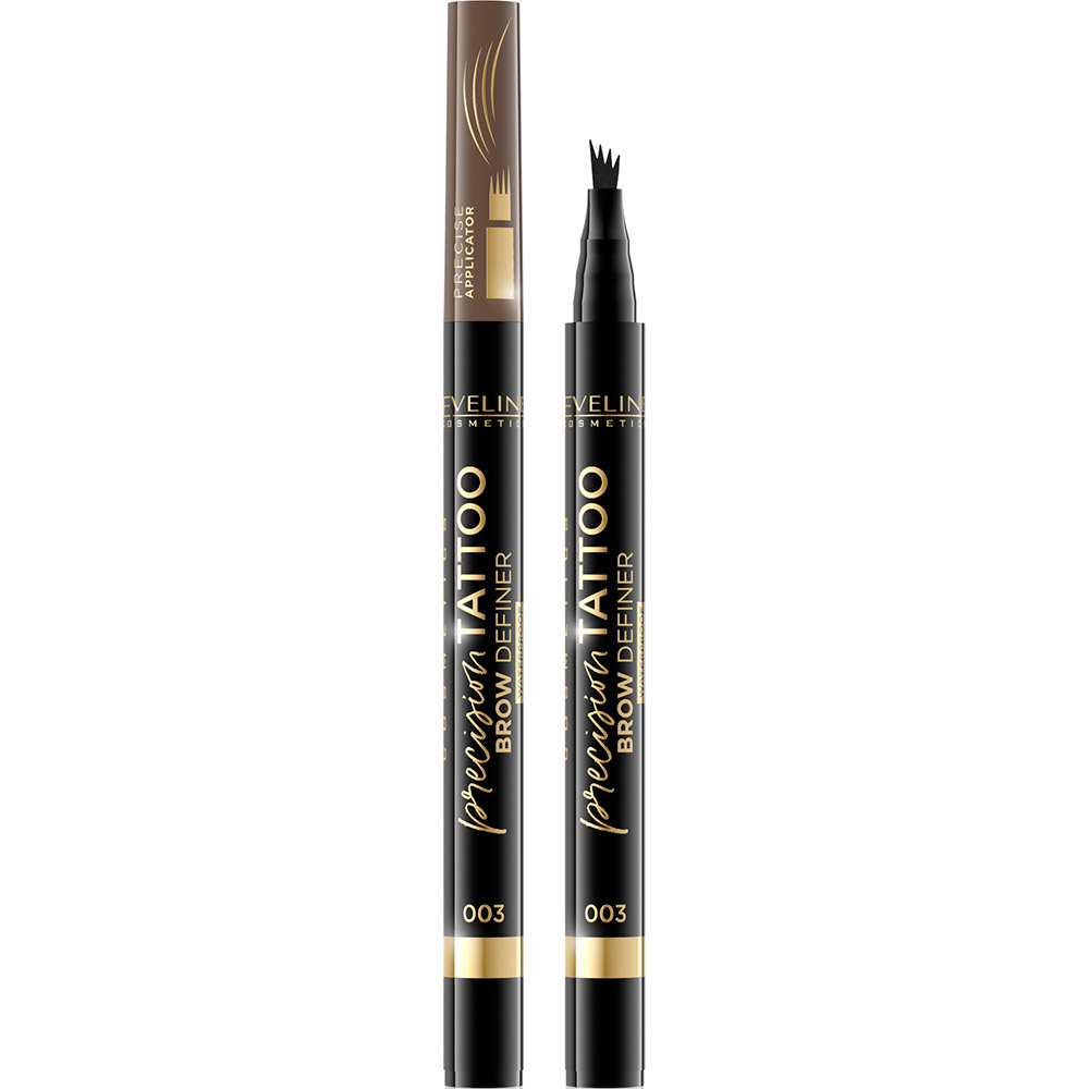 

Маркер для бровей EVELINE COSMETICS Precision Tattoo Brow Definer 003 4 г (5903416003755), PRECISION TATTOO BROW DEFINER