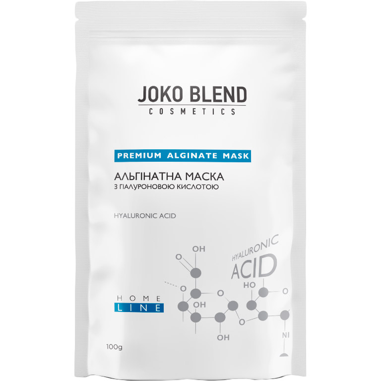 

Альгинатная маска Joko Blend с гиалуроновой кислотой 100 г (543294), Альгінатна маска з гіалуроновою кислотою 100 г