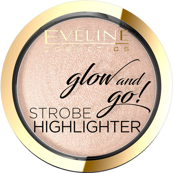 

Хайлайтер для лица Eveline Glow And Go! 01-сhampagne 8.5 г (5901761985092), GLOW AND GO! Запечений хайлайтер