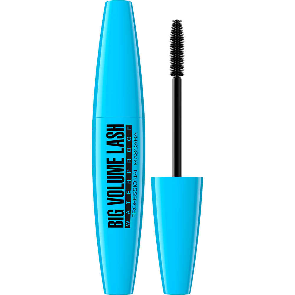 

Тушь для ресниц Eveline Big Volume Lash Waterproof Черная 9 мл (5907609337191), !EVELINE Туш д/вій Big Volume Lash водостійка