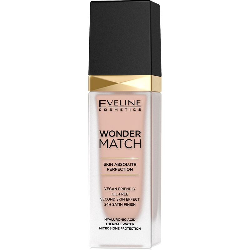 

Тональная основа EVELINE COSMETICS WONDER MATCH 30 мл 25 LIGHT BEIGE (B30PWOND25), Адаптуюча тональна основа - 25 LIGHT