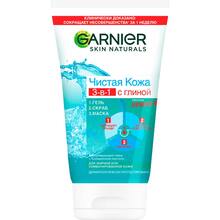 Гель для умывания Garnier Skin Naturals Чистая кожа 3 в 1 150 мл (3600540565365)