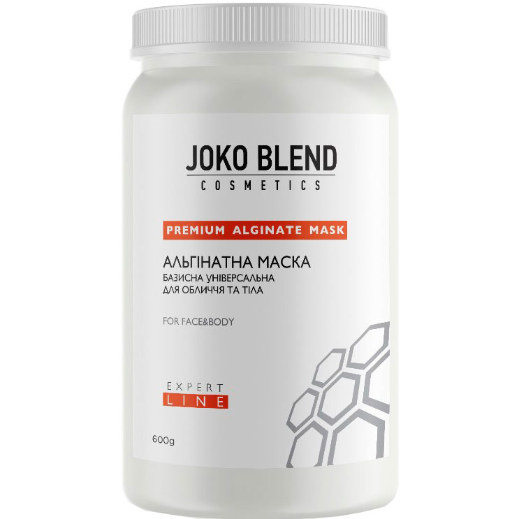 

Альгинатная маска JOKO BLEND базисная универсальная для лица и тела 600 г (554395), маска універсальна для обличчя і тіла 600 г