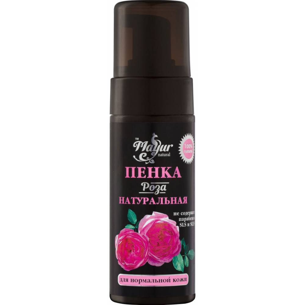 Пенка для умывания MAYUR Роза для нормальной кожи 150 мл (4820189560661)
