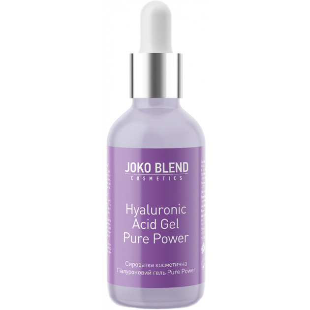 

Сыворотка для лица Joko Blend Hyaluronic Acid Gel Pure Power 30 мл (734903), Сироватка Hyaluronic Acid Gel Pure Power 30 мл