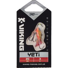 Балансир VIKING FISHING Yeti Ice Jig 20 мм 10 Golden Dark (1919.01.68)