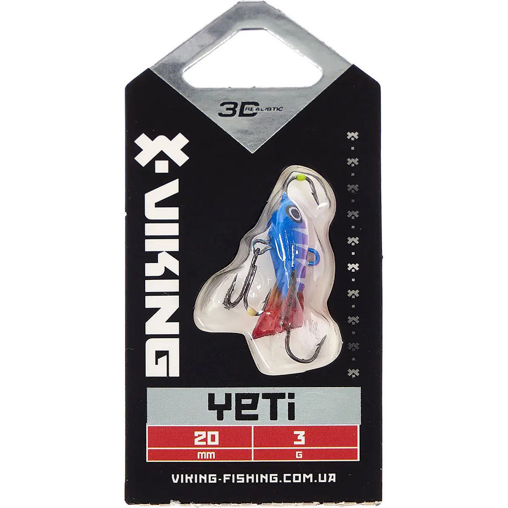Балансир VIKING FISHING Yeti Ice Jig 20 мм 09 Strange Perch (1919.01.67) Тип балансиры