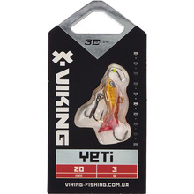 Балансир VIKING FISHING Yeti Ice Jig 20 мм 08 Candle Flame (1919.01.66)