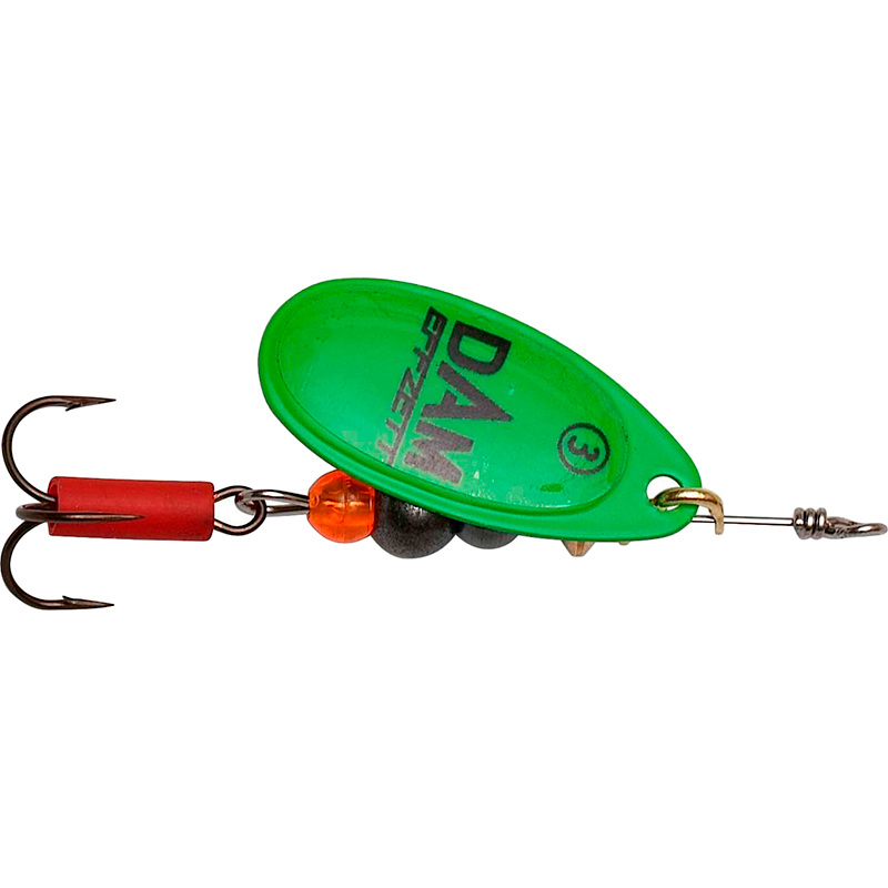 

Блесна-вертушка DAM Effzett Fluo 12 г Green (60691), Блешня-обертова Effzett Fluo 12гр green