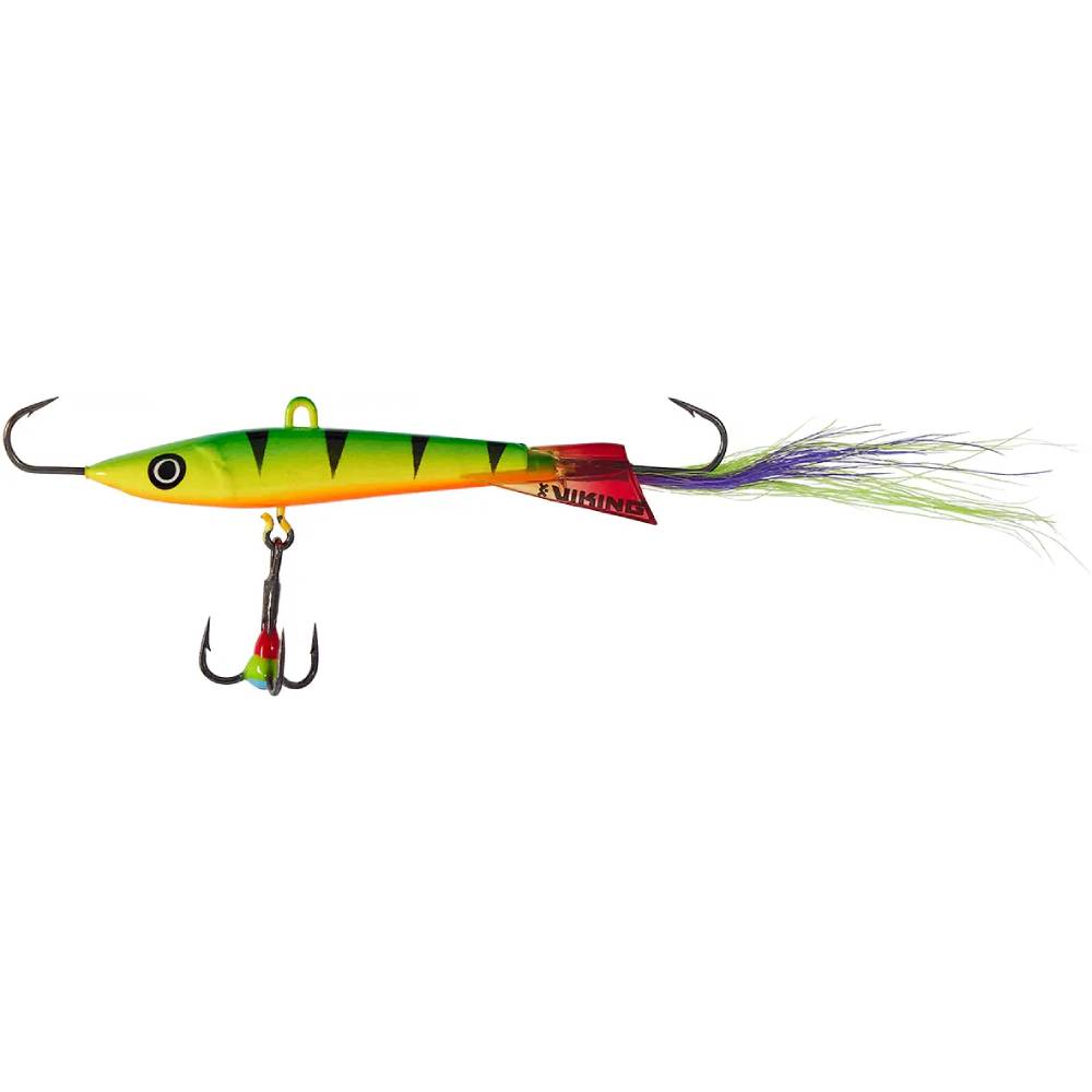 Балансир VIKING FISHING Yeti Ice Jig 90мм 46г 04 Fire Perch (1919.02.58)
