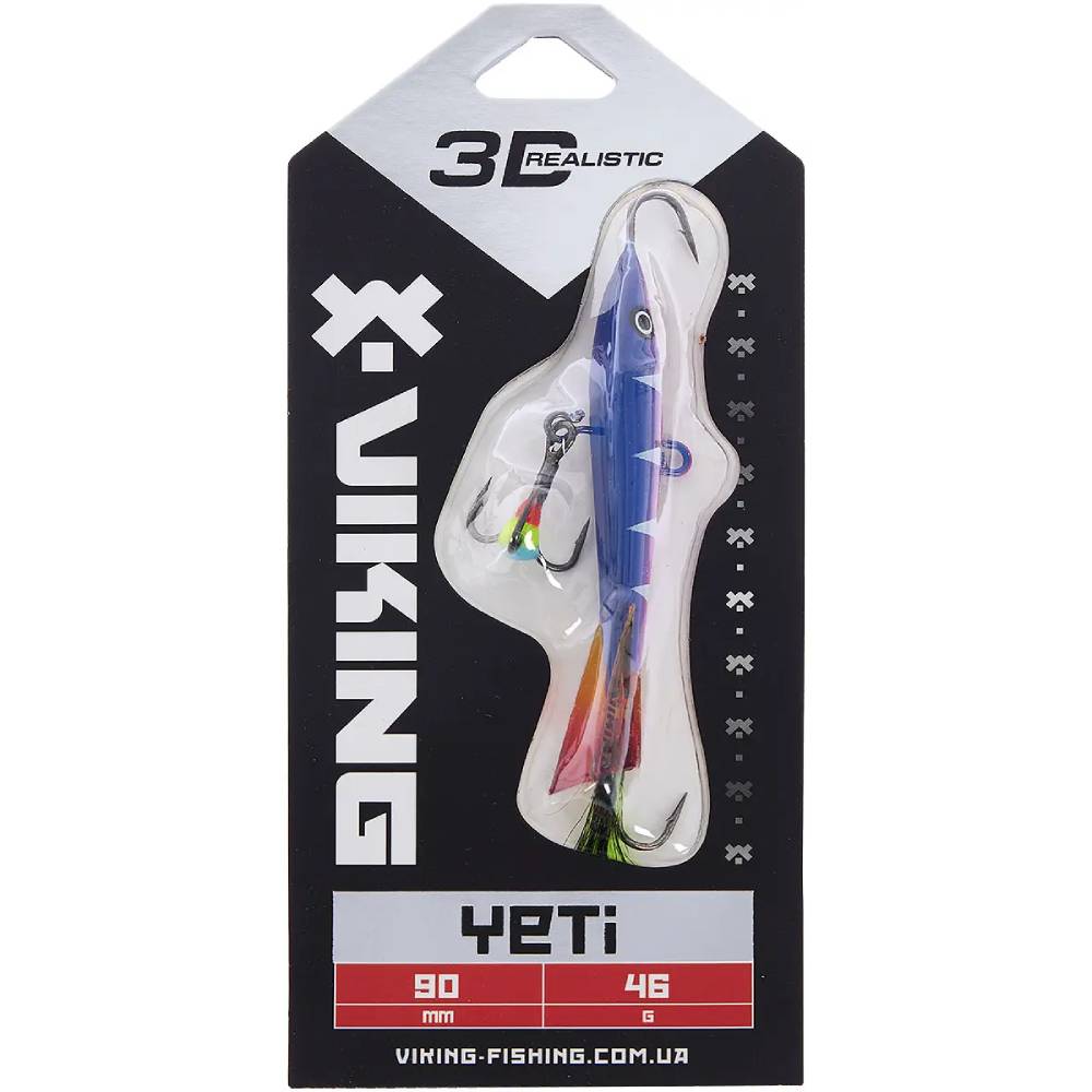 Балансир VIKING FISHING Yeti Ice Jig 90мм 46г 09 Strange Perch (1919.02.63) Тип балансиры