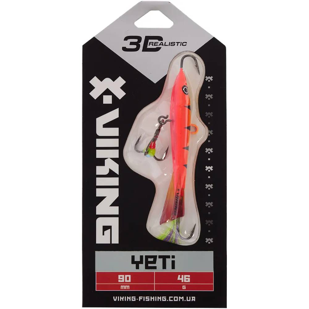 Балансир VIKING FISHING Yeti Ice Jig 90мм 46г 15 Pink Moon (1919.02.69) Тип балансири