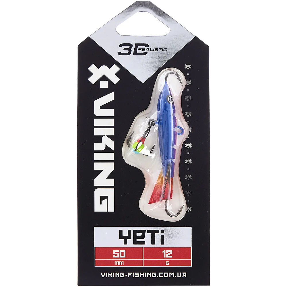Балансир VIKING FISHING Yeti Ice Jig 50мм 12.0г 09 Strange Perch (1919.02.15) Тип балансири