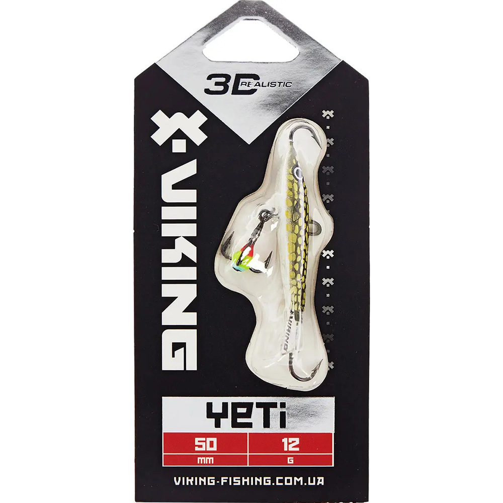 Балансир VIKING FISHING Yeti Ice Jig 50мм 12.0г 13 Just Pike (1919.02.19) Тип балансири
