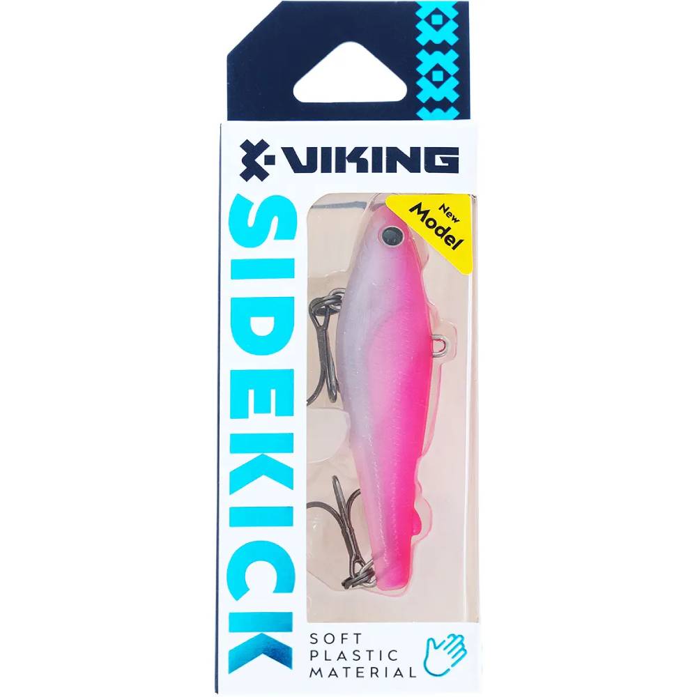 Воблер VIKING FISHING Sidekick VIB 80мм 28г 08 силікон Pinky (1919.03.16) Тип воблери