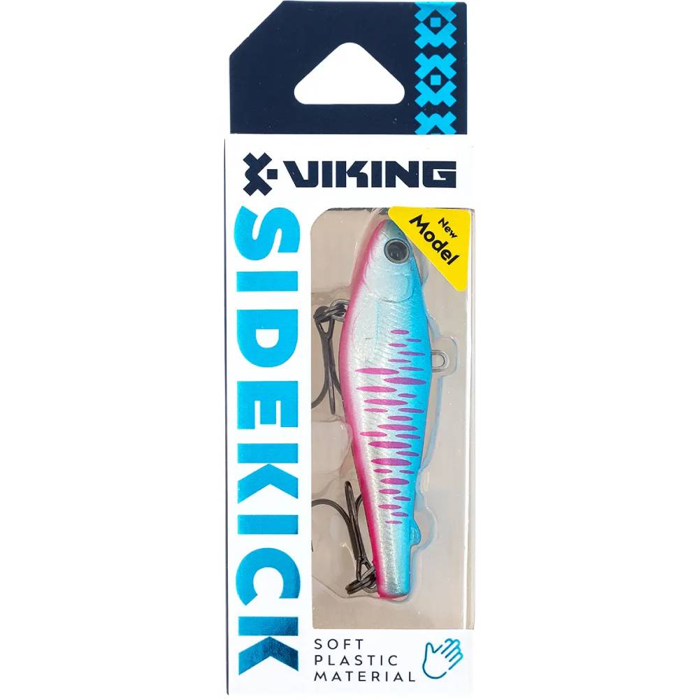 Воблер VIKING FISHING Sidekick VIB 80мм 28г 10 силікон Rainbow (1919.03.18) Тип воблери