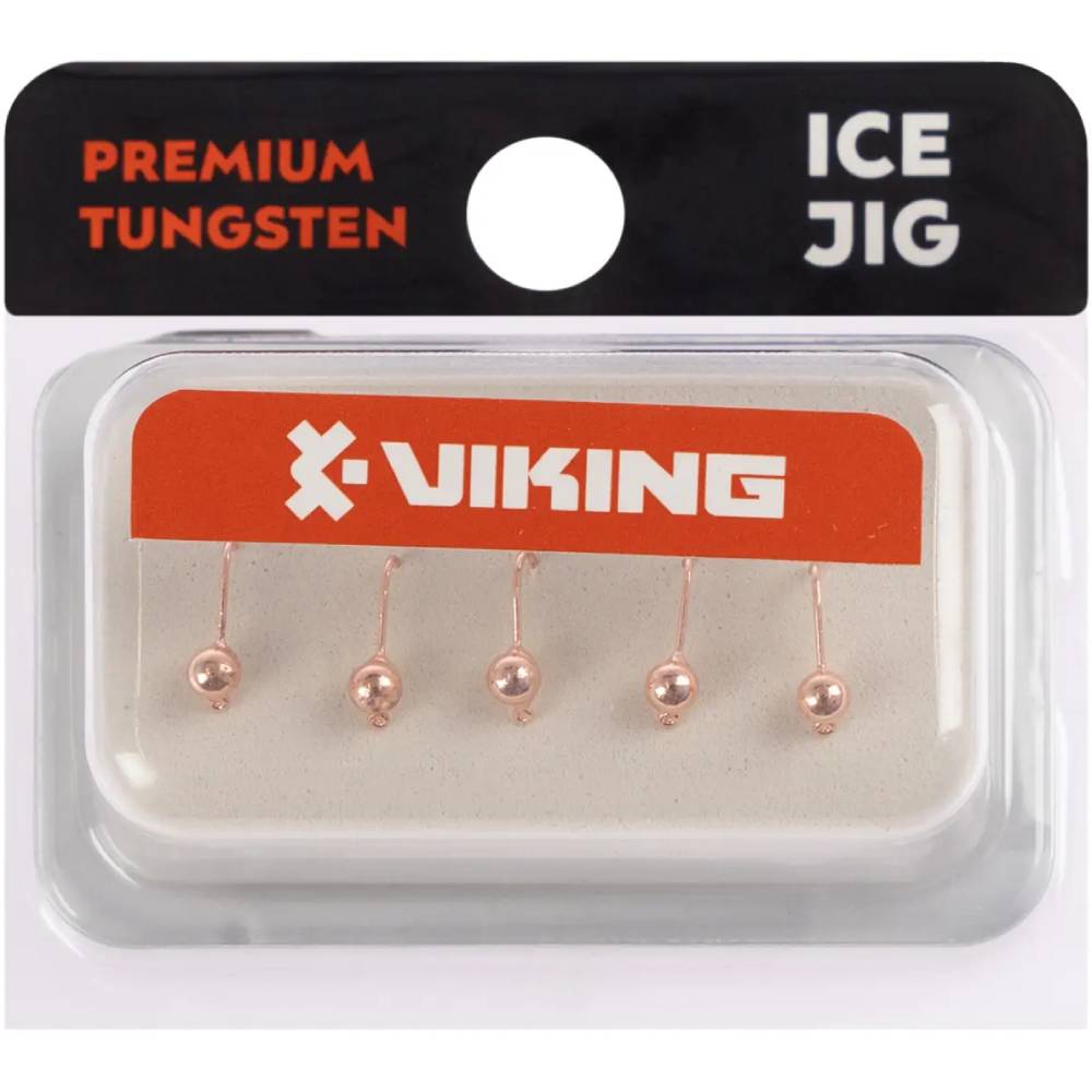 Блешня вольфрамова VIKING FISHING Round 0.19г 2.5мм 5шт Cu (1919.03.31) Тип мормишки