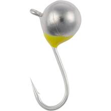 Блешня вольфрамова VIKING FISHING Round+drop 0.18g 2.5mm 5шт Silver (1919.03.48)