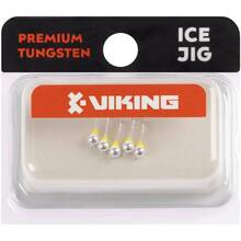 Блешня вольфрамова VIKING FISHING Round+drop 0.18g 2.5mm 5шт Silver (1919.03.48)