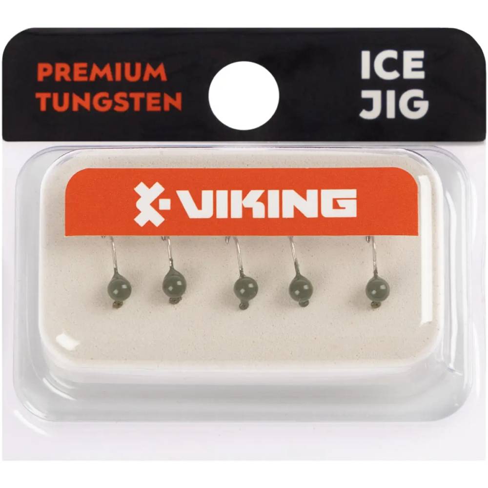 Блешня вольфрамова VIKING FISHING Round 0.19г 2.5мм 5шт Olive (1919.03.35) Тип мормишки