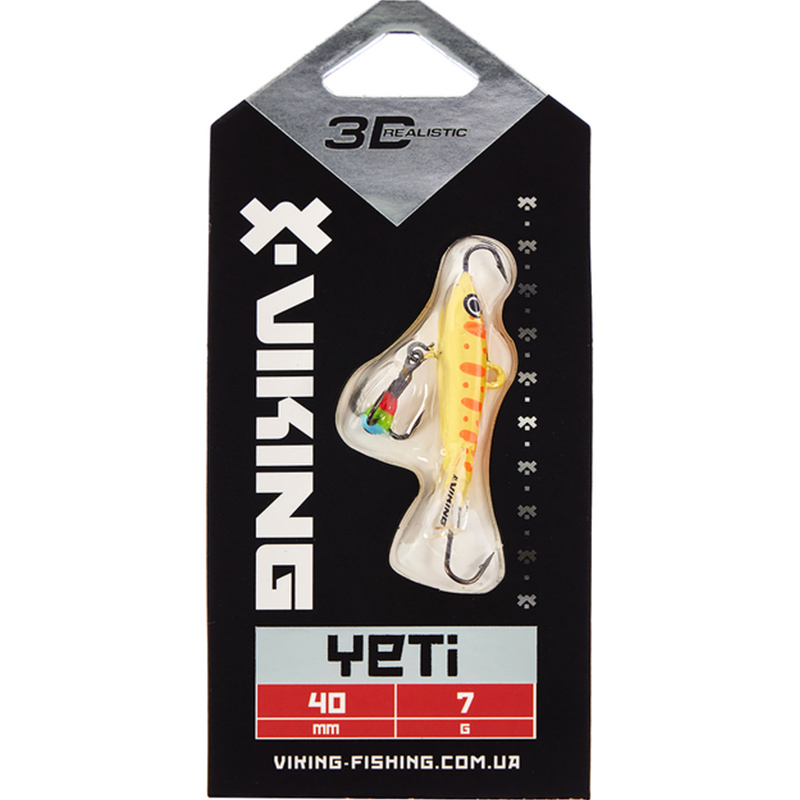 Балансир VIKING FISHING Yeti Ice Jig 40mm 7g 06 Japanese School (1919.01.96) Тип балансири