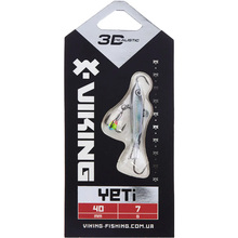 Балансир VIKING FISHING Yeti Ice Jig 40mm 7g 14 Dark Mackerel (1919.02.04)