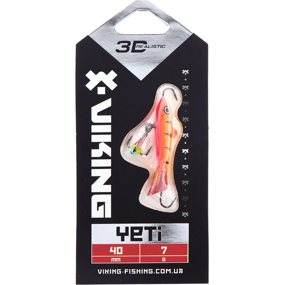 Балансир VIKING FISHING Yeti Ice Jig 40mm 7g 15 Pink Moon (1919.02.05) Тип балансиры