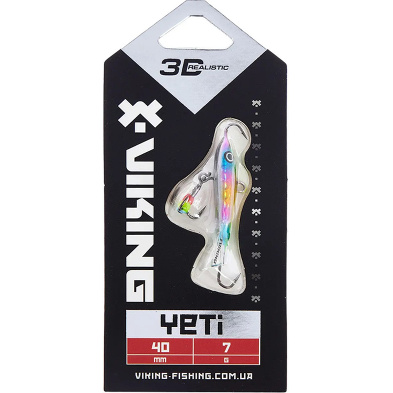 Балансир VIKING FISHING Yeti Ice Jig 40mm 7g 16 European Values (1919.02.06) Тип балансири