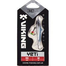 Балансир VIKING FISHING Yeti Ice Jig 50mm 12g 03 Light Blue Glam (1919.02.09)