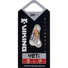 Балансир VIKING FISHING Yeti Ice Jig 15мм 1.5г 18 Golden Green (1919.04.41)