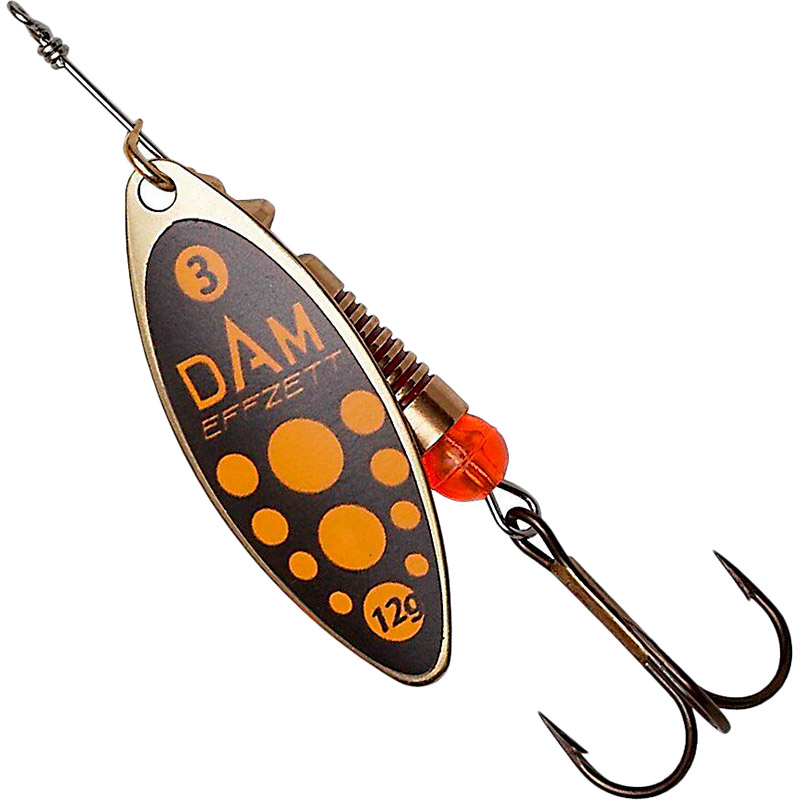 Блесна DAM Effzett Predator Spinner 3 г Blacky (60576)