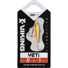 Балансир VIKING FISHING Yeti Ice Jig 30мм 5г 21 Kingfisher Green (1919.04.56)