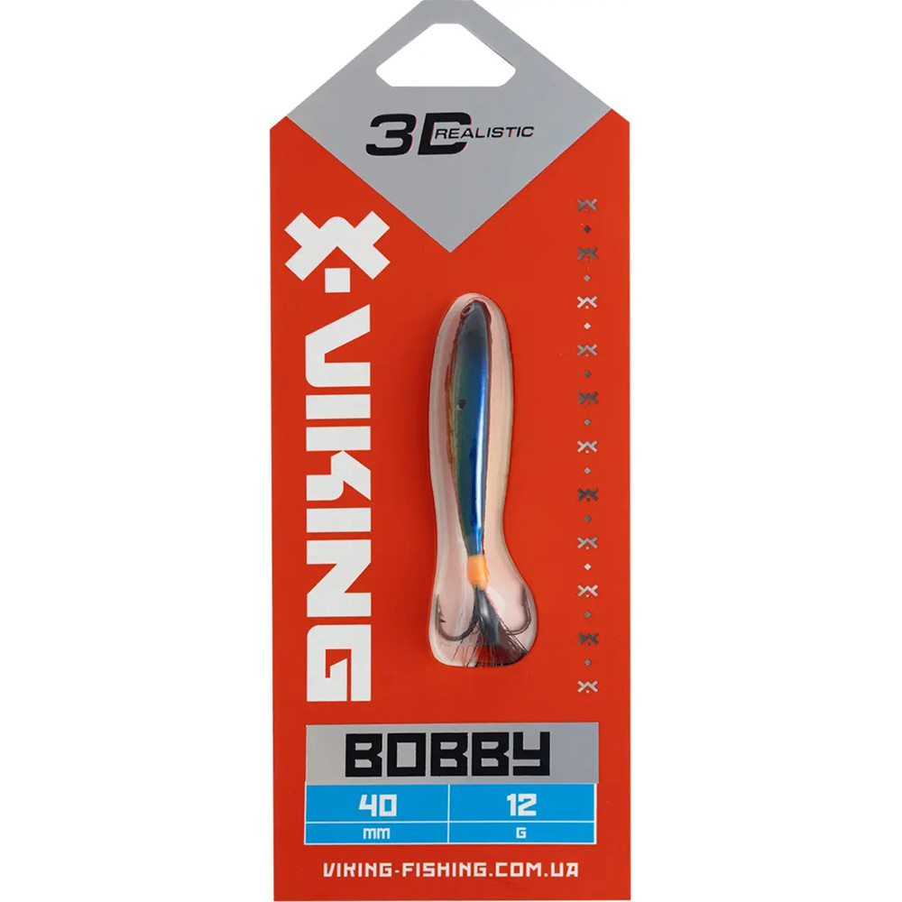 Бокоплав VIKING FISHING Bobby 40мм 12г 02 Green Glam (1919.04.84) Тип бокоплави