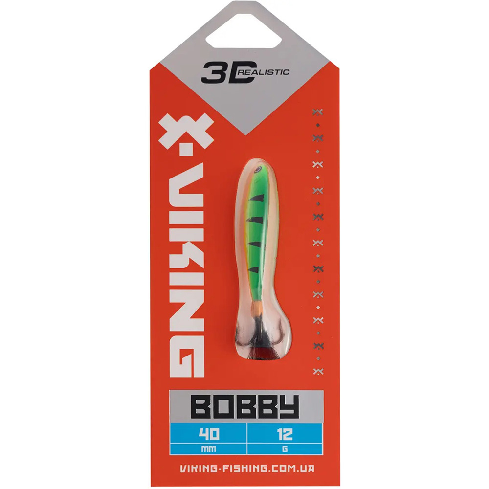 Бокоплав VIKING FISHING Bobby 40мм 12г 04 Fire Perch (1919.04.85) Тип бокоплави