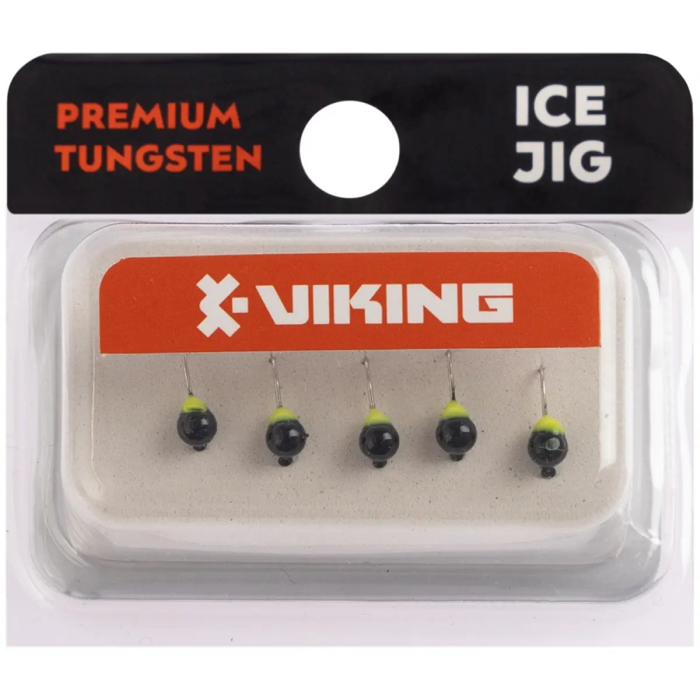 Блешня вольфрамова VIKING FISHING Round+drop 0.31 г 3 мм Cu 5 шт. Black (1919.03.54) Тип мормишки