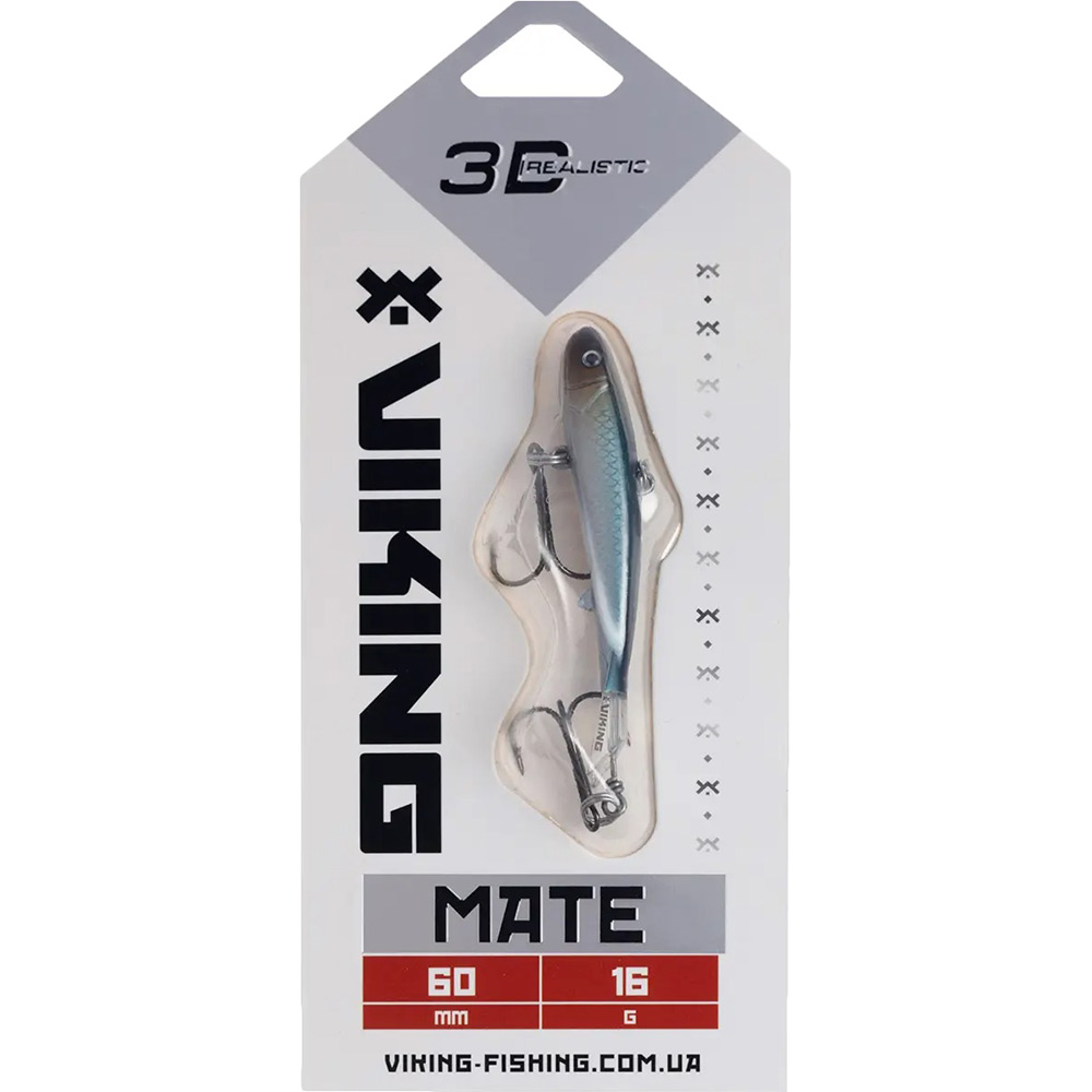 Балансир Viking Fishing Mate Ice Jig 60мм 17g #11 Anchovy (1919.05.22) Тип балансири