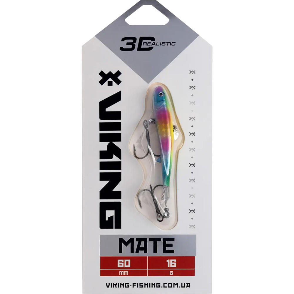 Балансир Viking Fishing Mate Ice Jig 60мм 17g #16 European Values (1919.05.23) Тип балансири