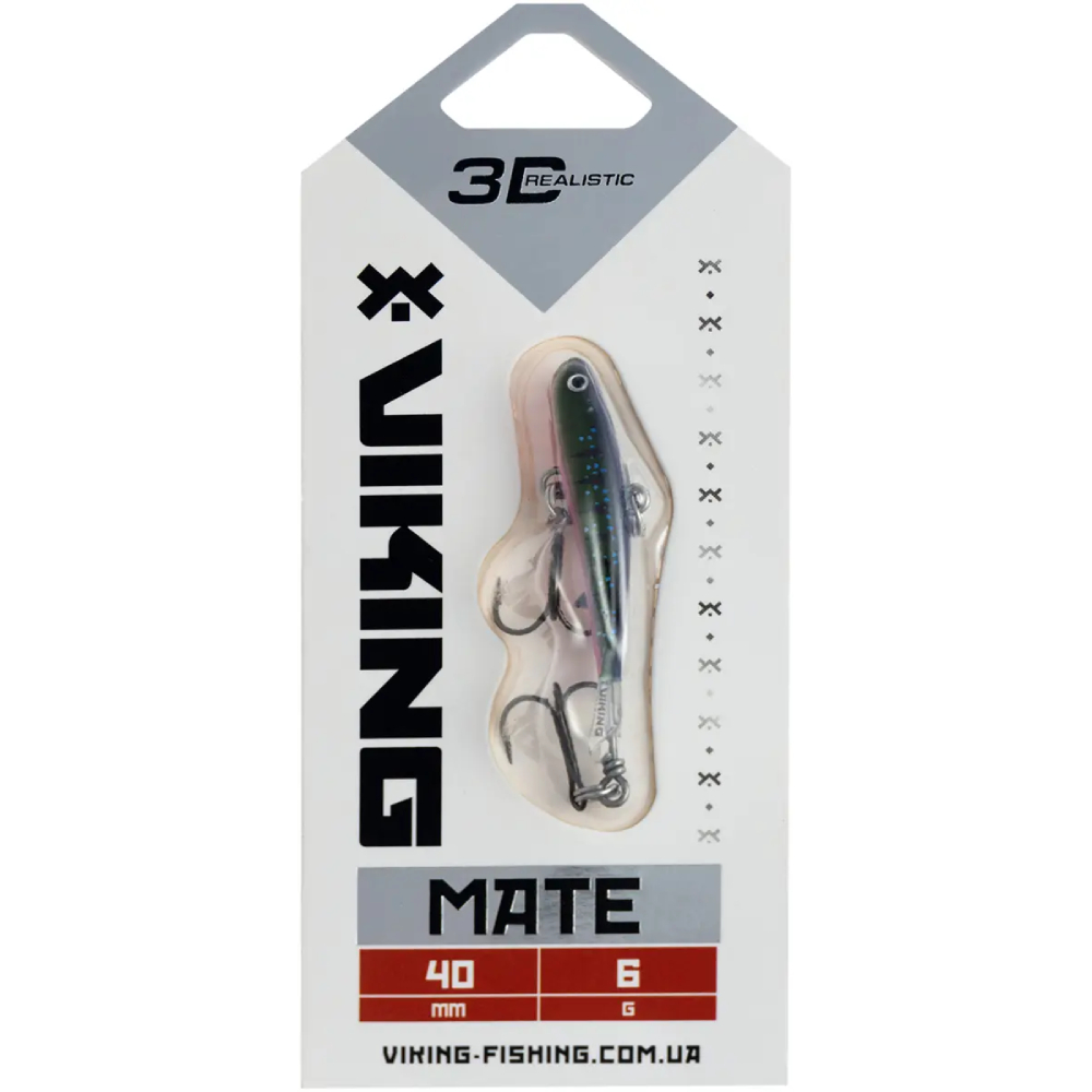 Балансир VIKING FISHING Mate Ice Jig 40мм 6г 22 Kingfisher Pink (1919.05.12) Тип балансиры