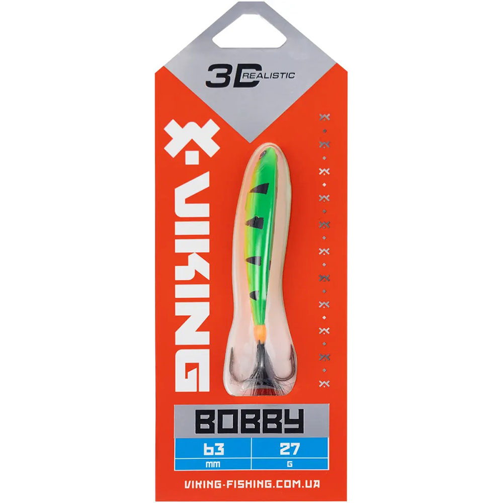 Бокоплав VIKING FISHING Bobby 63 мм Fire Perch (1919.05.03) Тип бокоплавы