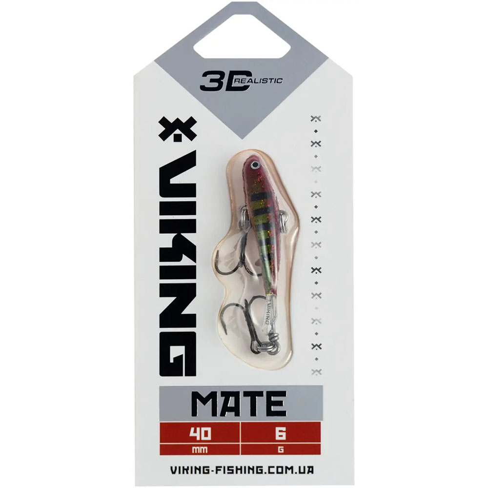 Балансир VIKING FISHING Mate Ice Jig 40 мм Brown Perch (1919.05.10) Тип балансири